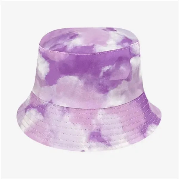 Unisex Cotton Tie-Dye Bucket Hat - Breathable & Packable
