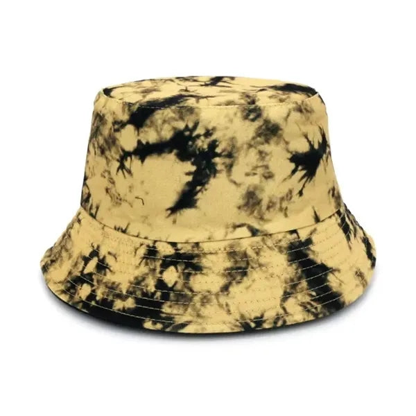 Unisex Cotton Tie-Dye Bucket Hat - Breathable & Packable