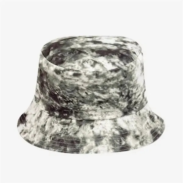 Unisex Cotton Tie-Dye Bucket Hat - Breathable & Packable