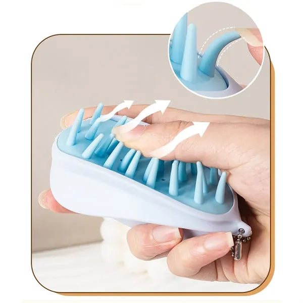 Silicone Scalp Shampoo Massage Brush