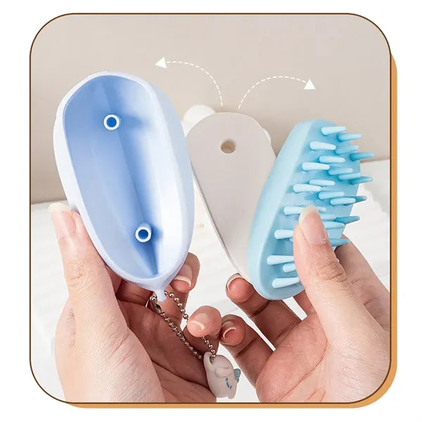 Silicone Scalp Shampoo Massage Brush