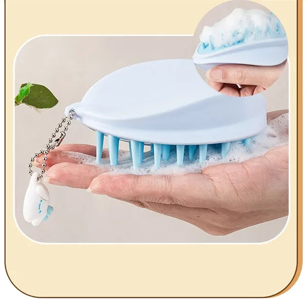 Silicone Scalp Shampoo Massage Brush