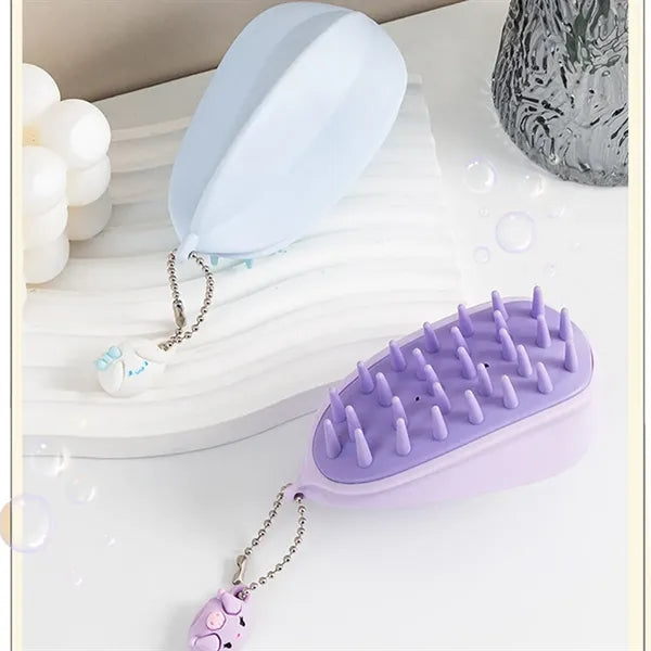 Silicone Scalp Shampoo Massage Brush