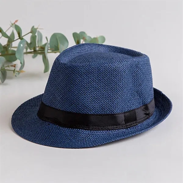 Classic Straw Fedora