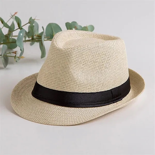 Classic Straw Fedora