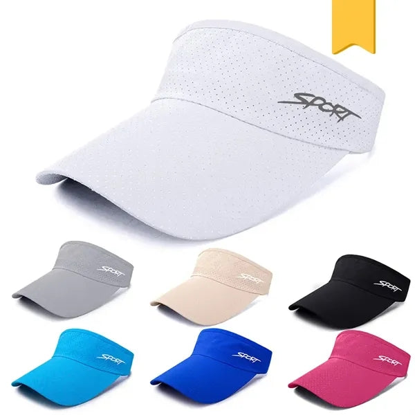 Breathable Quick-Dry Sun Visor Cap for Active Lifestyles