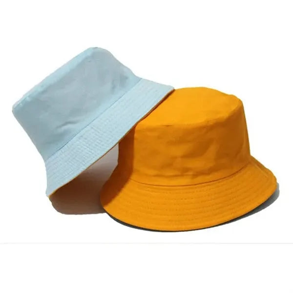 Reversible Cotton Bucket Hat for Outdoor Adventures