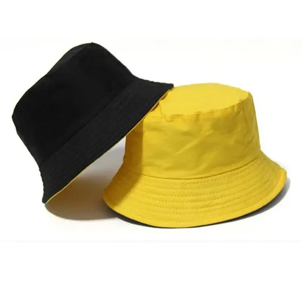 Reversible Cotton Bucket Hat for Outdoor Adventures