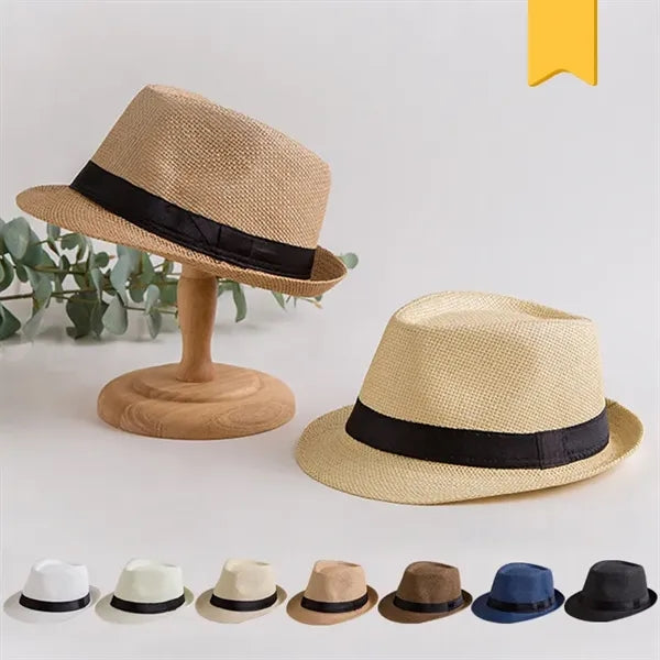 Classic Straw Fedora