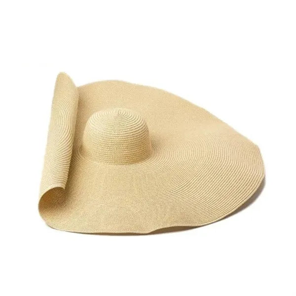 Stylish UV-Protective Straw Hat for Womens