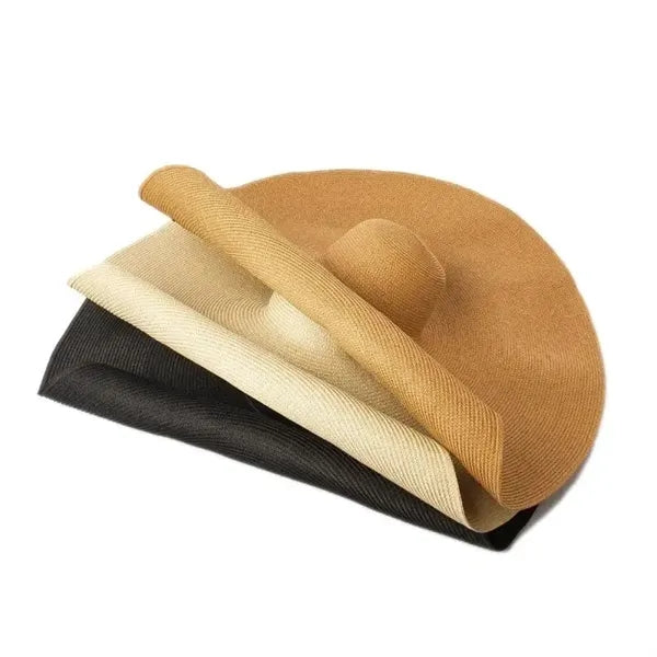 Stylish UV-Protective Straw Hat for Womens