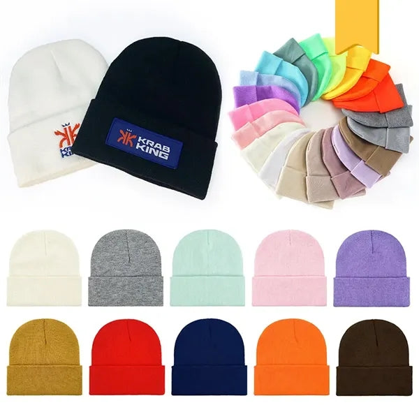 Unisex Thermal Knit Beanie with Ear Coverage