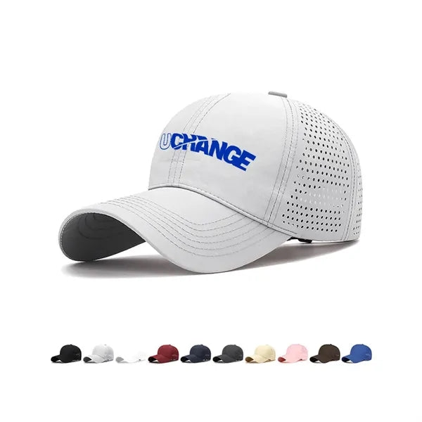 Quick-Dry Perforated Sports Baseball Cap