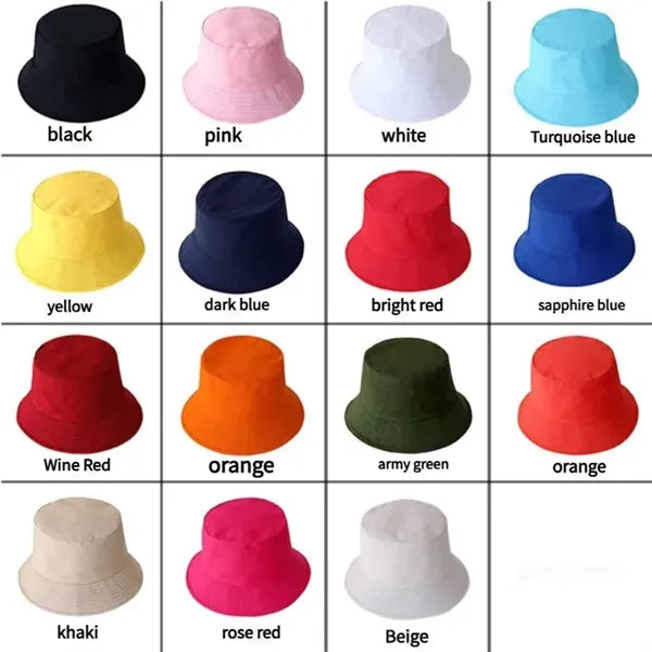 Versatile Cotton Bucket Hat for Outdoor Adventures