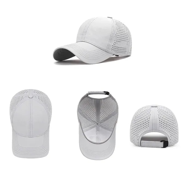 Quick-Dry Perforated Sports Baseball Cap
