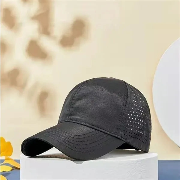 Quick-Dry Perforated Sports Baseball Cap