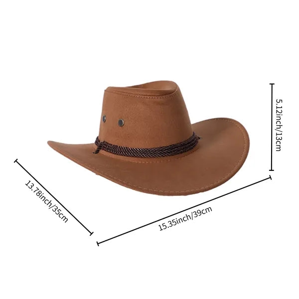 Classic Western Cowboy Hat for Outdoor