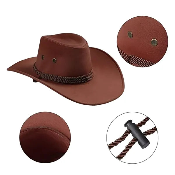 Classic Western Cowboy Hat for Outdoor