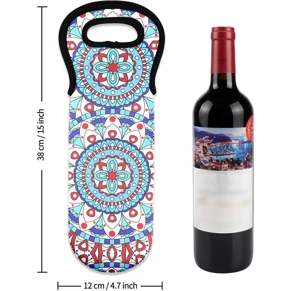 Insulated Neoprene Wine Tote for Outdoor