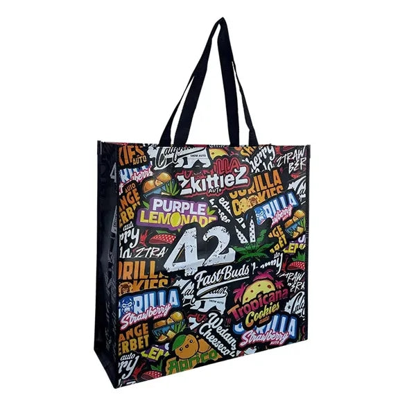 Laminated Non-Woven Shopping Bag(12" X 13" X 8")