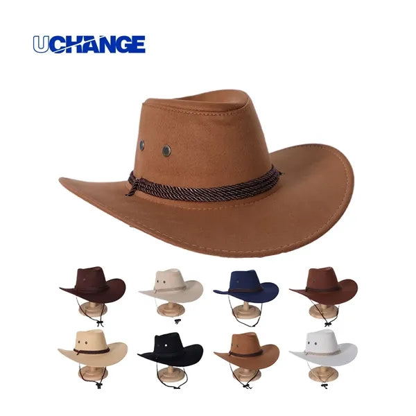 Classic Western Cowboy Hat for Outdoor