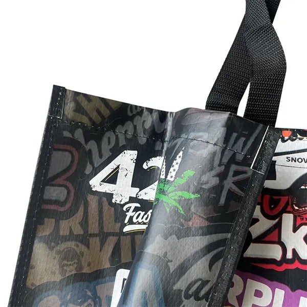 Laminated Non-Woven Shopping Bag(12" X 13" X 8")