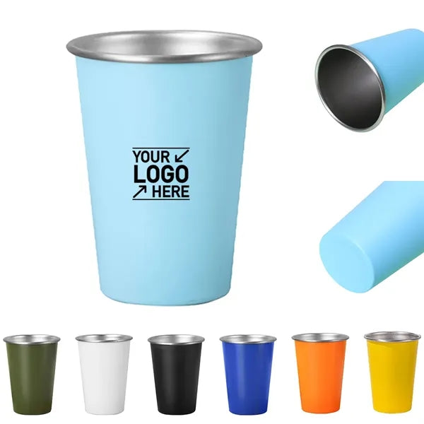 Simple Stainless Steel Cold Drink Cup