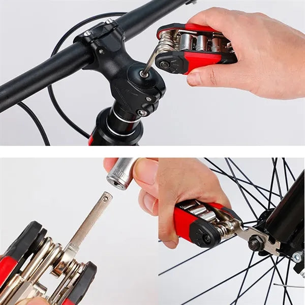 Multi Tool Folding Repair Kit With Hex Wrenches And Sockets