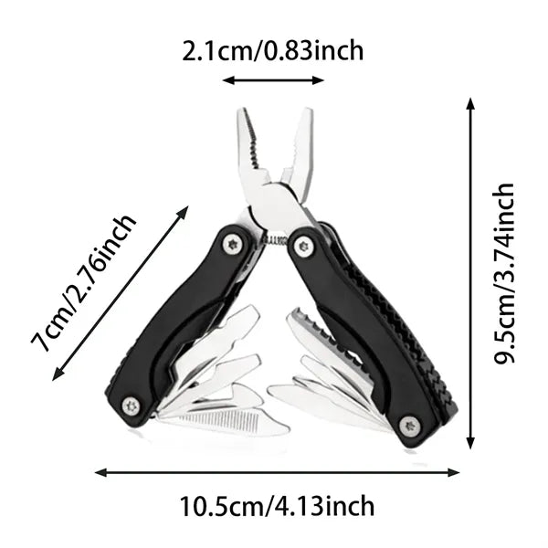 11 in 1 Foldable Multi-Tool Pliers Set