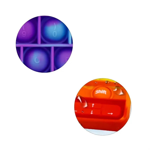 Fidget Pop Bubble Keyboard Stress Relief Toy