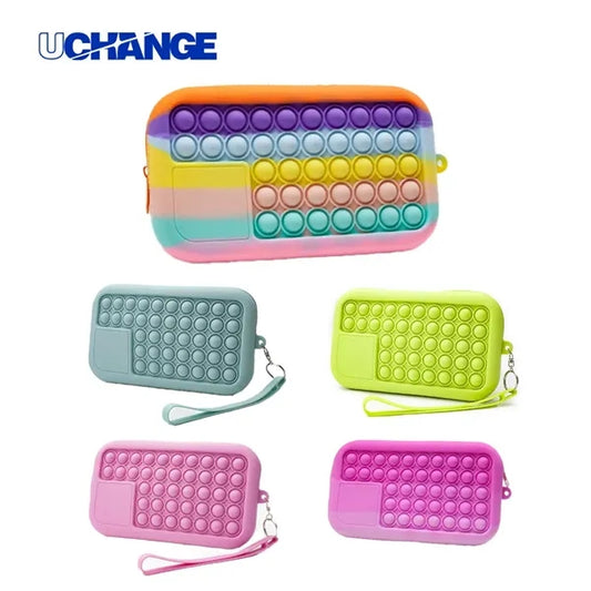 Fidget Sensory Pop Bubble Pencil Case & Pouch