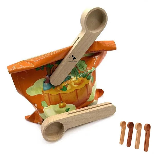 Wooden Multi-Purpose Measuring Spoon