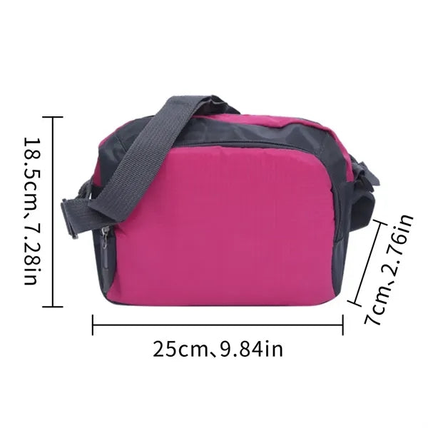 Durable Oxford Shoulder Bag for Outdoor Sports & Travel