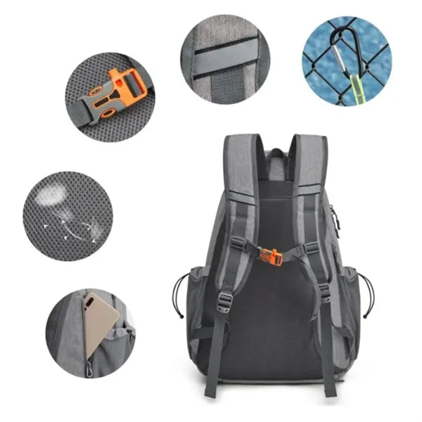 MultiFunctional Tennis & Sports Backpack W/ Shoe Compartment