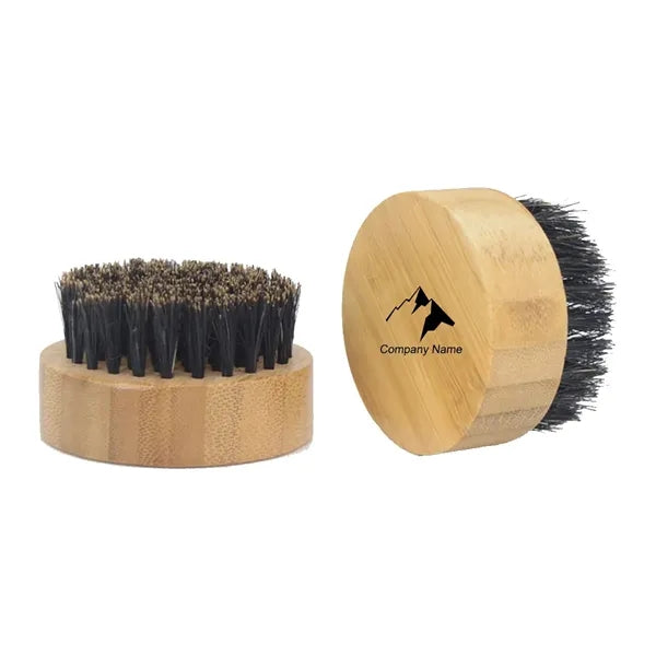 Men'S Beard Care Wooden Brush
