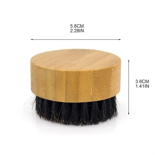 Men'S Beard Care Wooden Brush
