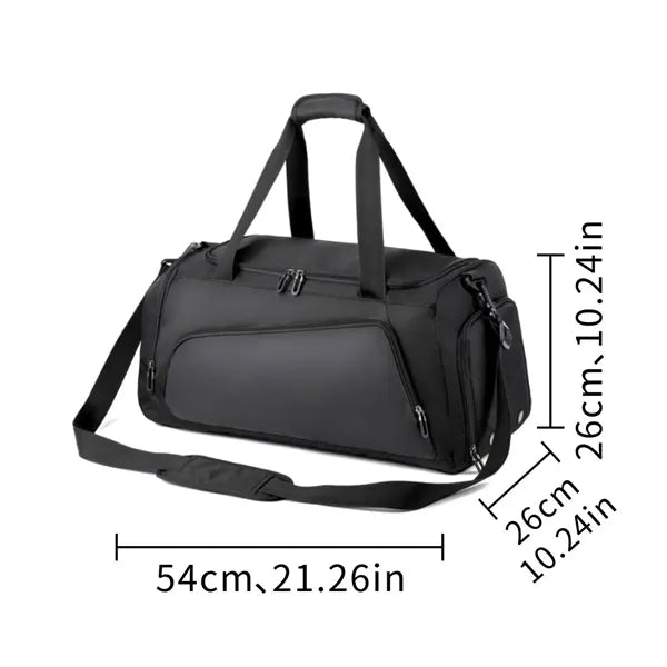 7L Multi-Functional Gym Duffel Bag with Shoe Compartment