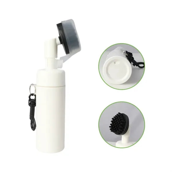 Golf Club Cleaner Brush With Spray Bottle Portable