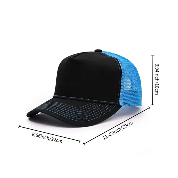 Classic Trucker Hat Mesh Back Adjustable Cap