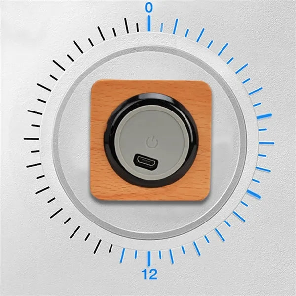 Natural Cube Wood Bluetooth Wireless Speaker