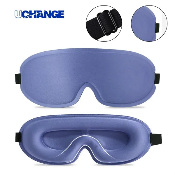 3D Contoured Sleep Mask With Nose Bridge