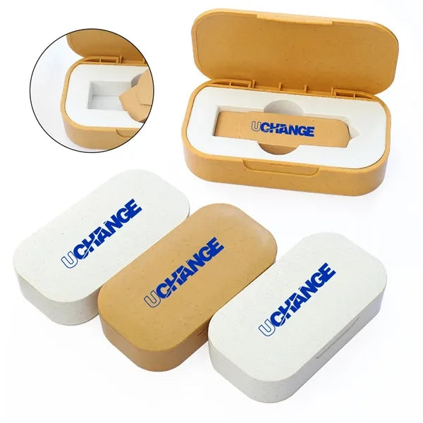 Eco USB Flash Drive Set With Biodegradable Gift Box