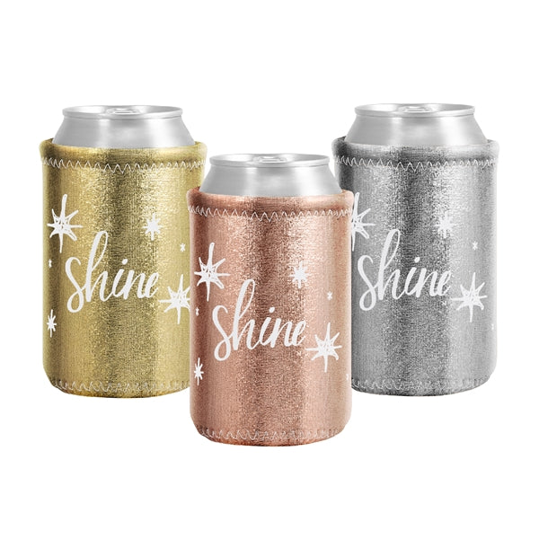 Liam Metallic Neoprene Can Insulator
