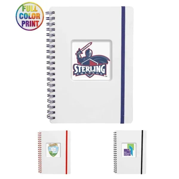 Frosted Spiral B6 PP Notebook Jotter