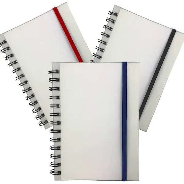 Frosted Spiral B6 PP Notebook Jotter