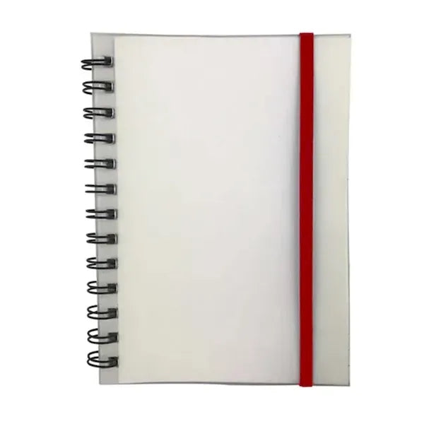 Frosted Spiral B6 PP Notebook Jotter