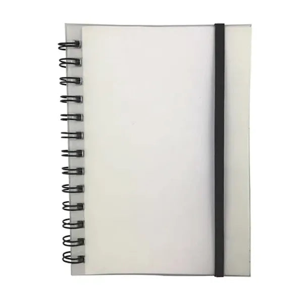 Frosted Spiral B6 PP Notebook Jotter
