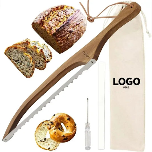 Wooden Hand Saw-Style Bread Knife