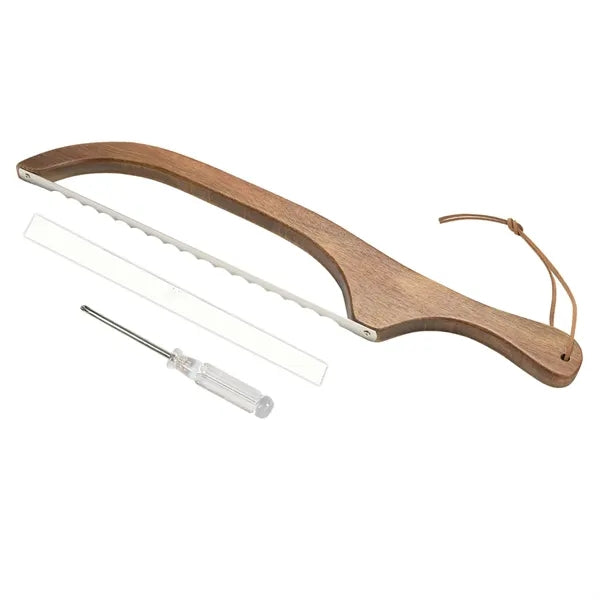 Wooden Hand Saw-Style Bread Knife