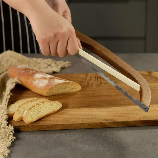 Wooden Hand Saw-Style Bread Knife
